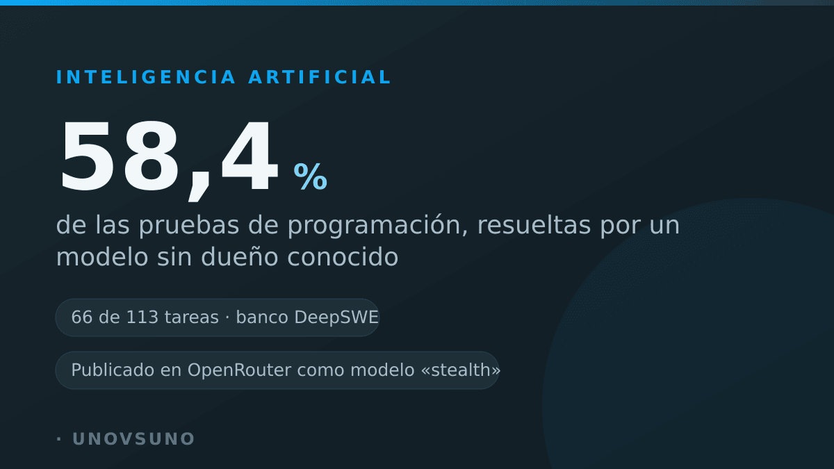 Un modelo de IA gratis arrasa entre programadores y nadie sabe quién lo fabricó