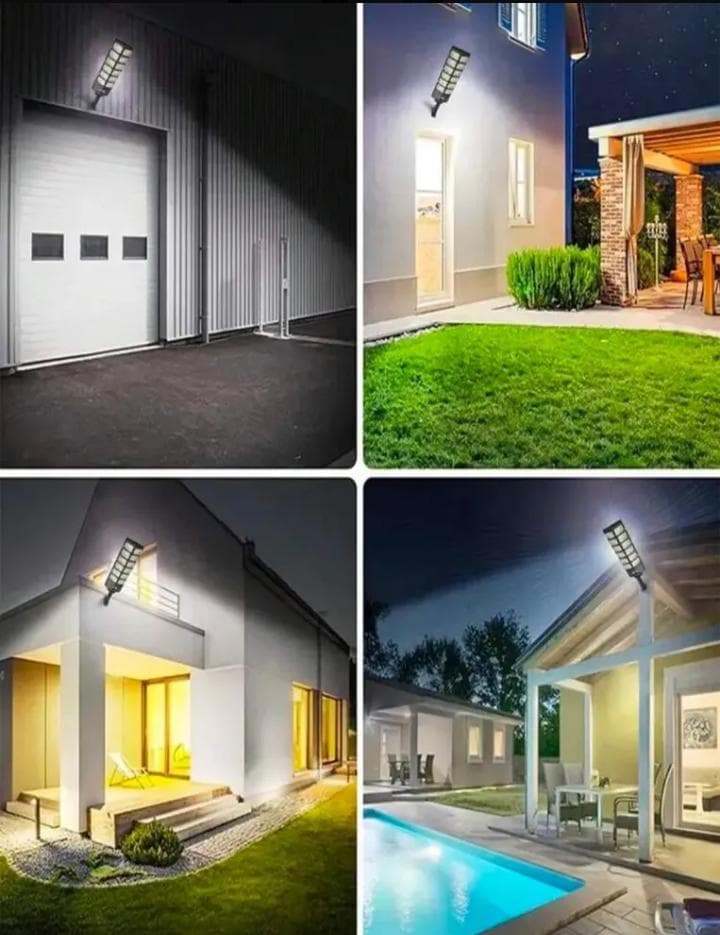 Lampara Solar Exterior 504 Led Sensor Movimiento Ip65 — imagen 4 de 4