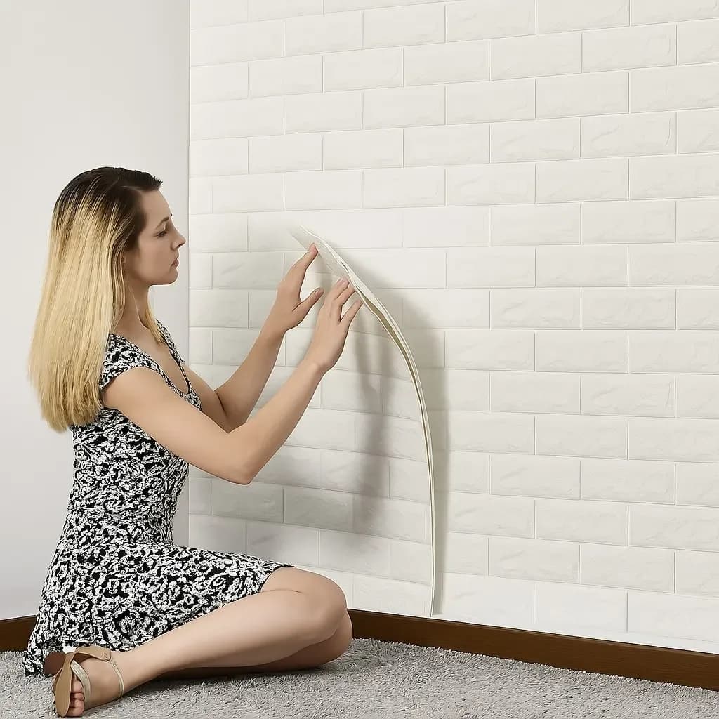 Panel Decorativo 3d Para Pared Autoadhesivo Variedad Modelos — imagen 5 de 5