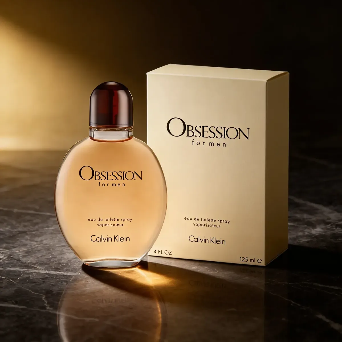 Perfume Original Calvin Klein Obsession 125 Ml Edt Caballero — imagen 4 de 4