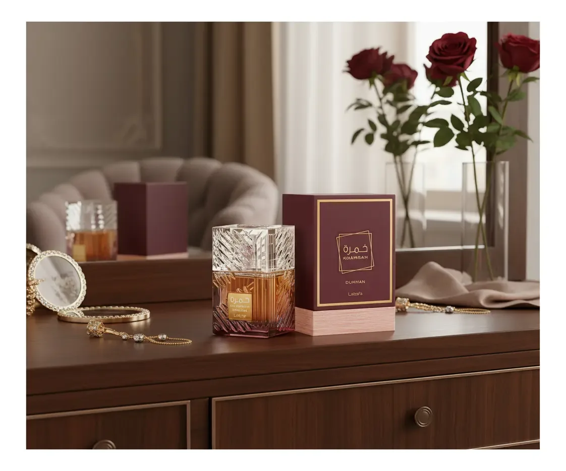 Detalle 3 de Perfume Original Lattafa Khamrah Dukhan 100 Ml Edp