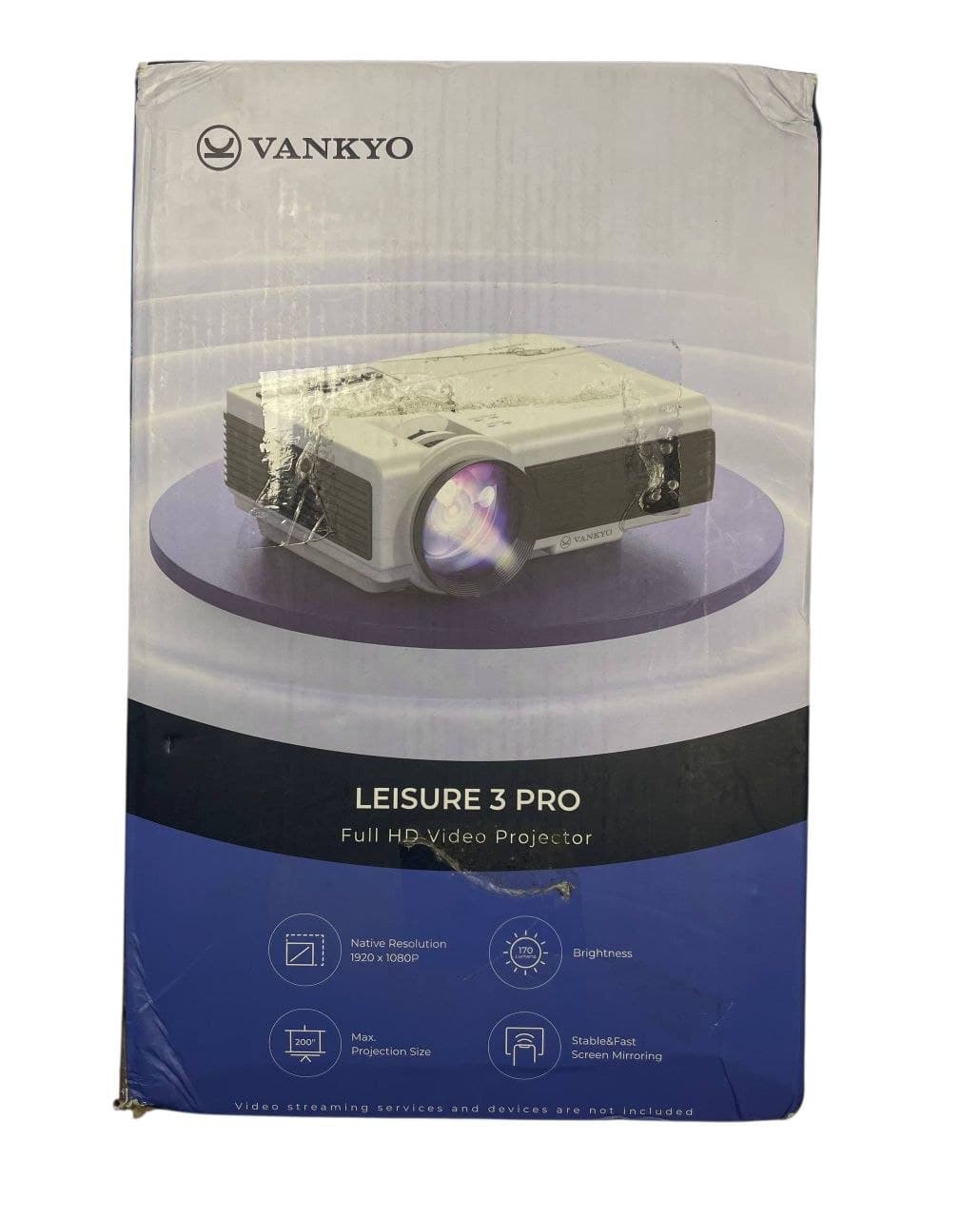 Vankyo 200" Class FHD (1080P) LED Projector (Leisure 3) — imagen 4 de 4